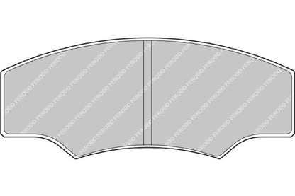 Ferodo - FER-FRP218R - Ferodo DS3000 piduriklotsid; ees
