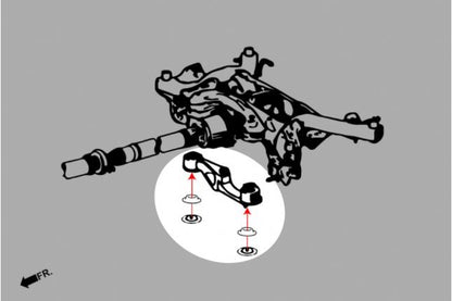 Hardrace - Tagumise diferentsiaali vibratsioonivastane sisend - eesmine Toyota Yaris / Vitz
