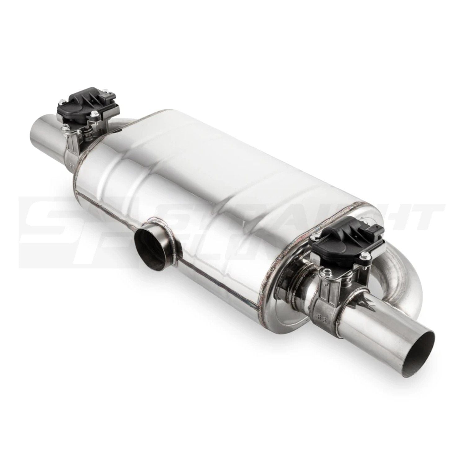 Straightflow - Muffler+valve Remote In-63 140/240mm L-240mm Center - SFT-18962 - SFM010C