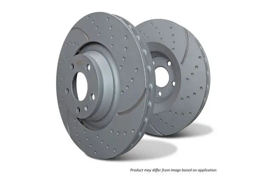 EBC - GD2219 - EBC GD Dimpled & Slotted Brake Discs; Rear