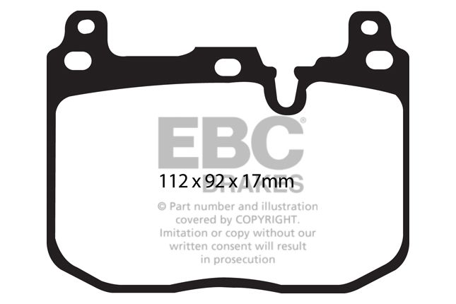 EBC - DP22130 - EBC Greenstuff 2000 piduriklotsid; ees