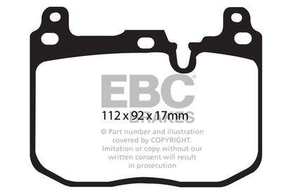 EBC - DP22130 - EBC Greenstuff 2000 piduriklotsid; ees