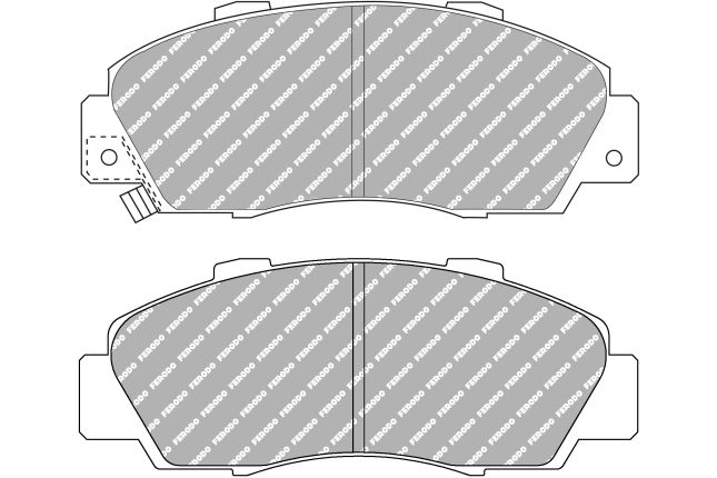 Ferodo - FDS905 - Ferodo DS Performance piduriklotsid; ees