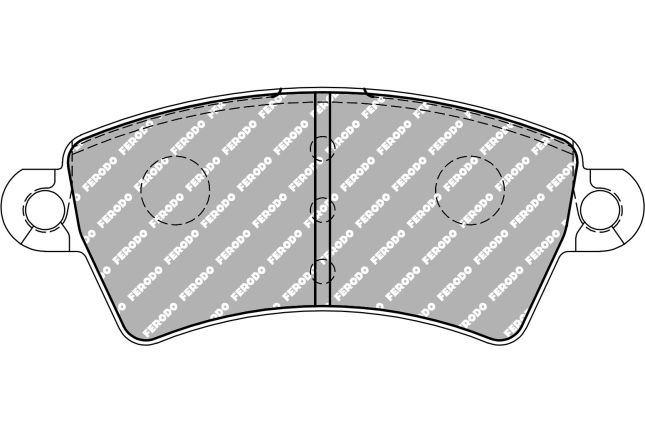 Ferodo - FDS1370 - Ferodo DS Performance piduriklotsid; ees