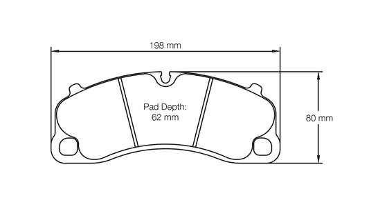 Pagid - S4924R29001 - Pagid RSL 29 Brake Pads; Front