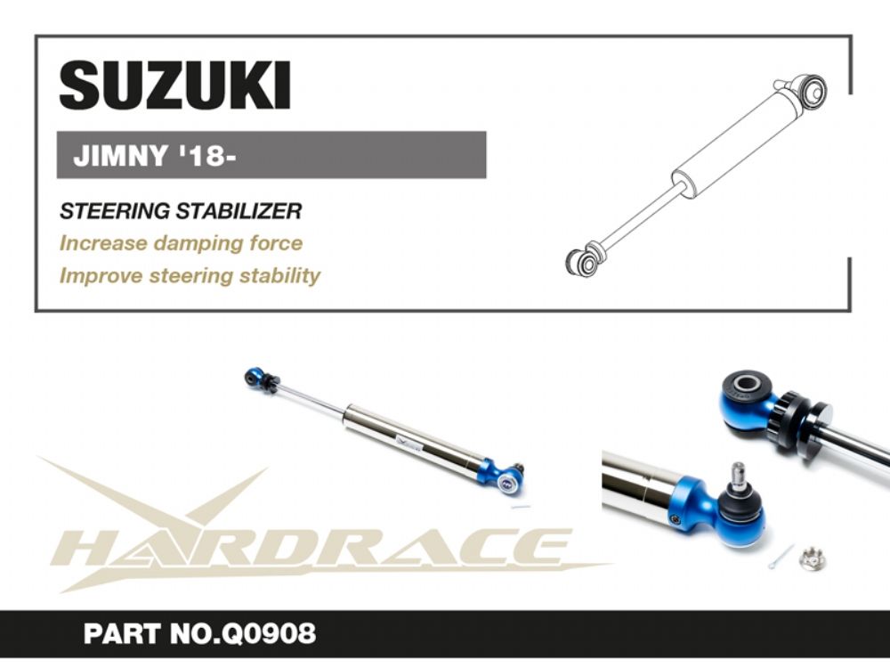 Hardrace - Steering Stabilizer Suzuki Jimny - Q0908