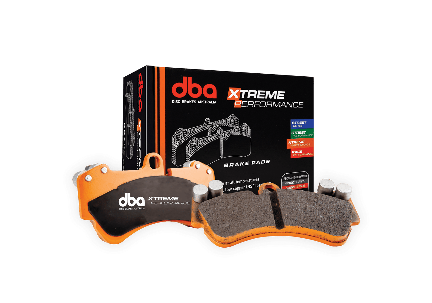 DBA - DB8849XP - DBA Xtreme Performance Brake Pads; Front - DBA-DB8849XP