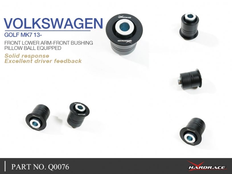 Hardrace - Front Lower Arm- Front Bushing Audi, Skoda, Volkswagen - 
Q0076