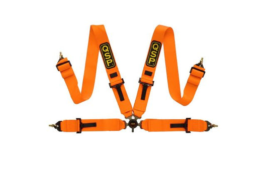 QSP - Seat Belt 4-P 3/3 - NON FIA - Orange