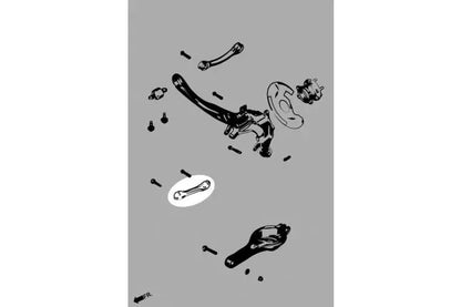 Hardrace - Rear Toe Kit Ford KUGA