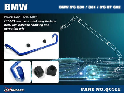 Hardrace - Front Sway Bar Bmw 5 Series, 6 Series
Be the first to review this product
Item #
Q0522
