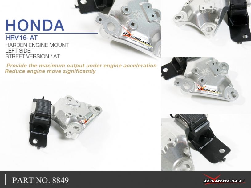 Hardrace - Vasak mootoripadi Honda City, Fit, HR-V