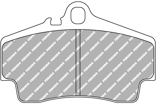 Ferodo - FER-FCP1308H - Ferodo DS2500 Brake Pads; Rear