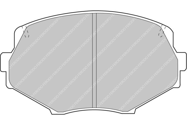 Ferodo – FER-FCP1011H – Ferodo DS2500 piduriklotsid; Esiosa