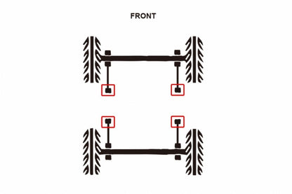 Hardrace - Front/rear Radius Arm Bushing - Frame Side Suzuki Jimny
Hardrace
Be the first to review this product
Item #
6946