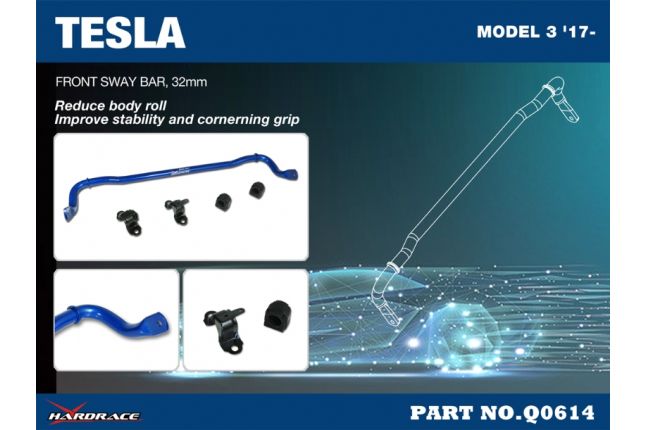 Hardrace - Front Sway Bar Tesla Model 3