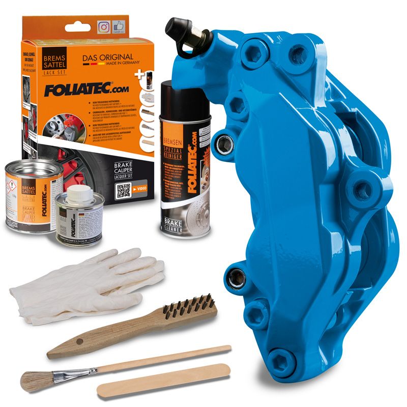 Foliatec - Brake Caliper Lacquer Set - GT blue - FT 2188