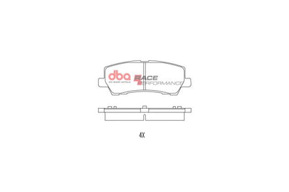 DBA - DB9022RP - DBA Racing Performance Brake Pads; Rear