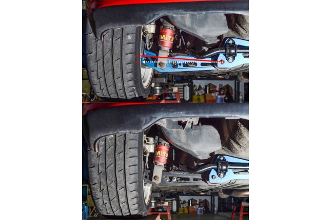 Hardrace - Rear Lower Arm Honda Civic