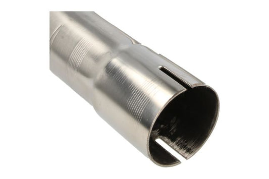 QSP - Stainless steel exhaust pipe straight - 51 mm - 100cm long