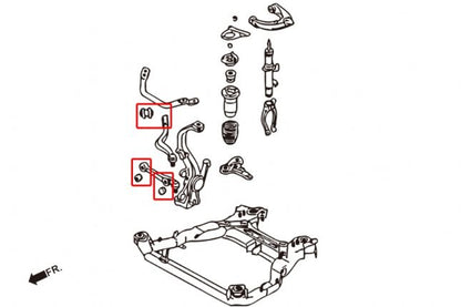 Hardrace - Front Lower Arm Bushing Mazda 6
