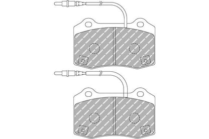 Ferodo - FDS1379 - Ferodo DS Performance piduriklotsid; ees