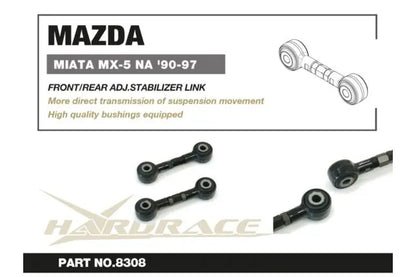 Hardrace - Front/rear Adj. Stabilizer Link Mazda MX-5 MIATA