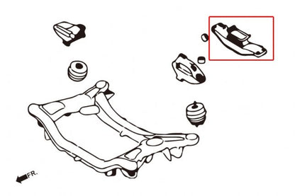 Hardrace - Harden käigukasti kinnitus Hyundai Genesis kupee jaoks