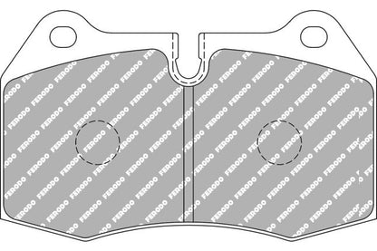 Ferodo - FDS998 - Ferodo DS Performance piduriklotsid; ees/taga