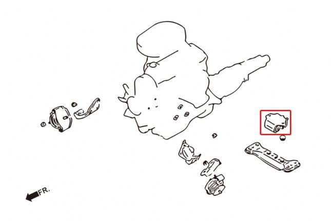 Hardrace - Hardeni mootorikinnitus Nissan Skyline'ile