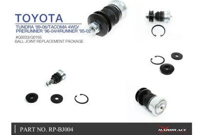 Kuulliigendi vahetuspakett Toyota 4Runner, Tacoma, Tundra