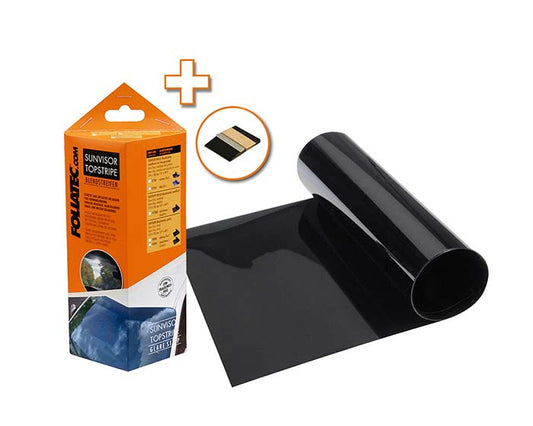 Foliatec - Topstripe Sun filter black 15x152cm