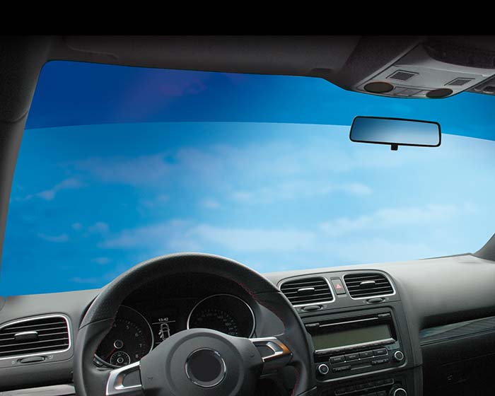 Foliatec - Sunvisor Sun filt. blue (met) 19x150cm - FT 1714