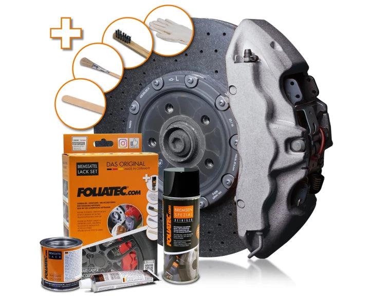 Foliatec - Brake Calip. Lacquer-stratos silver met